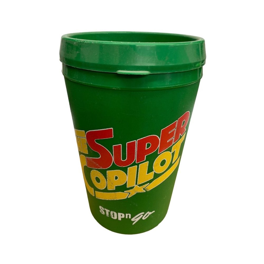 Vintage Aladdin insulated cup stop n go copilot